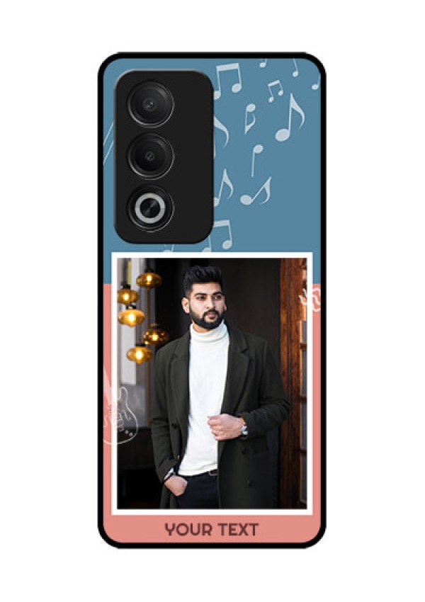 Oppo A3 Pro 5G Custom Glass Phone CaseWith Color Musical Note Design