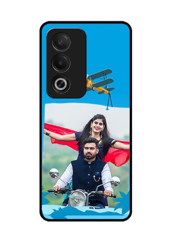 Oppo A3 Pro 5G Custom Glass Phone CaseTraveller Design