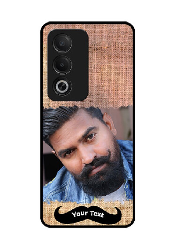 Oppo A3 Pro 5G Custom Glass Phone CaseWith Texture Design