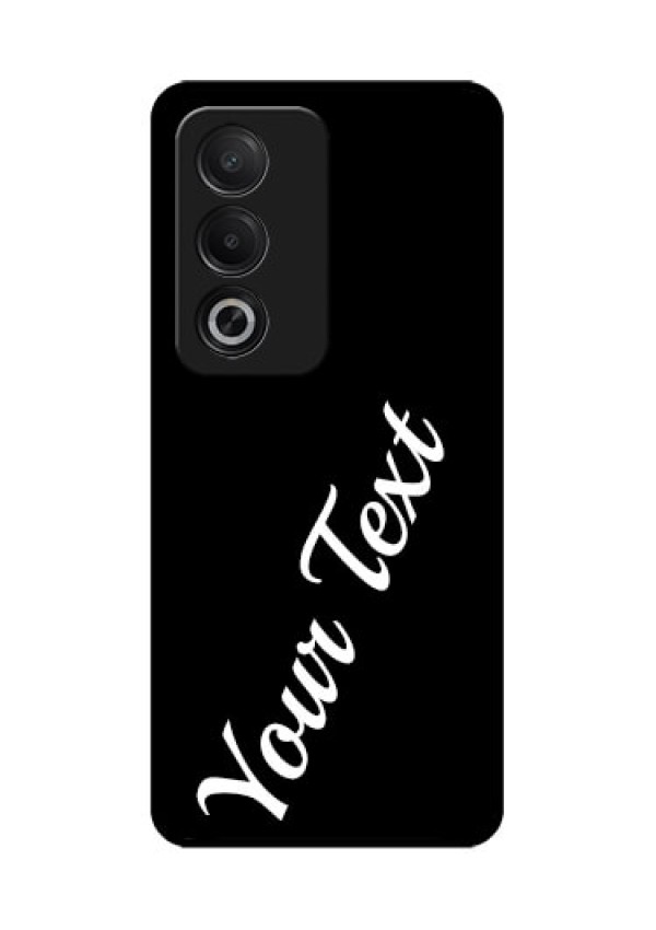 Oppo A3 Pro 5G Custom Glass Phone CaseWith Your Name Design