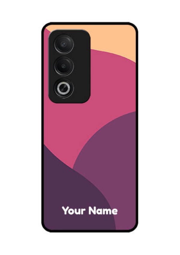 Oppo A3 Pro 5G Custom Glass Phone CaseMixed Multi - Colour Abstract Art Design