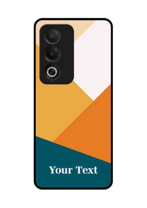 Oppo A3 Pro 5G Custom Glass Phone CaseStacked Multi - Colour Design