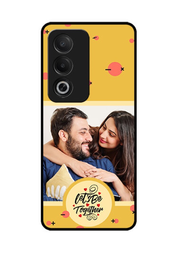 Oppo A3 Pro 5G Custom Glass Phone CaseLets Be Together Design
