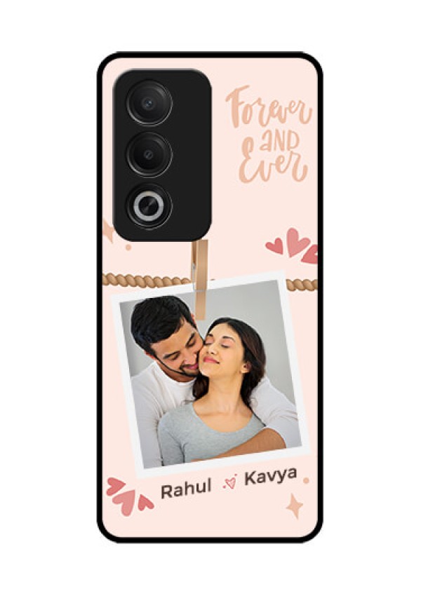 Oppo A3 Pro 5G Custom Glass Phone CaseForever And Ever Love Design