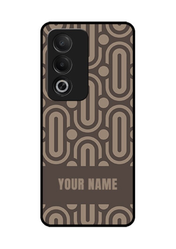 Oppo A3 Pro 5G Custom Glass Phone CaseCaptivating Zero Pattern Design