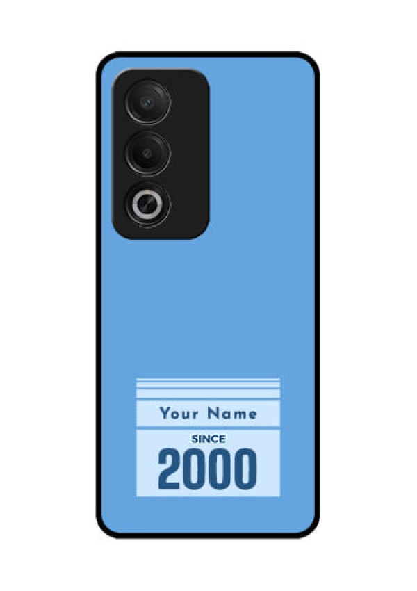 Oppo A3 Pro 5G Custom Glass Phone CaseCustom Year Of Birth Design