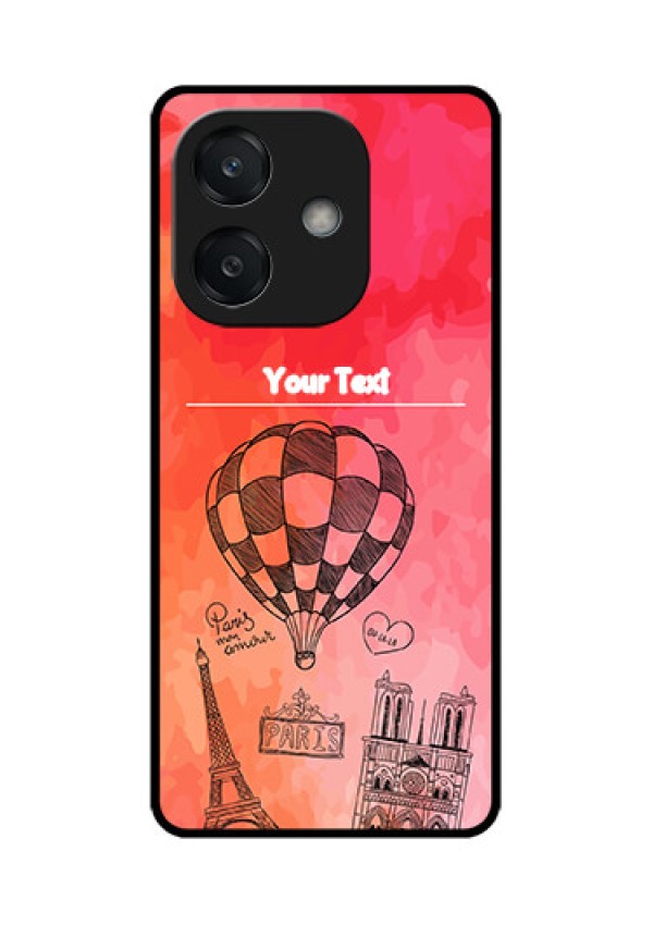 Oppo A3X 5G Custom Glass Phone CaseParis Theme Design