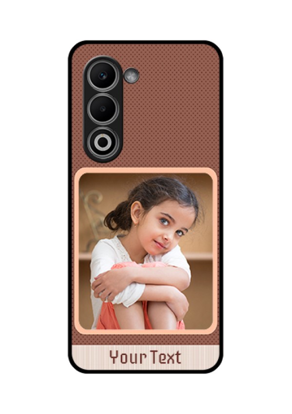 Oppo A5 5G Custom Glass Phone Case - Simple Pic Upload Design