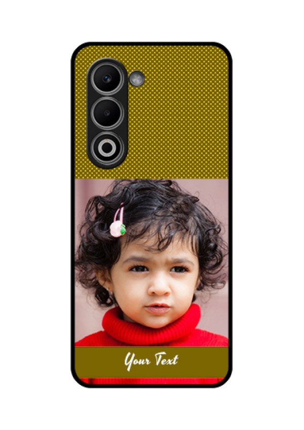 Oppo A5 5G Custom Glass Phone Case - Simple Green Color Design