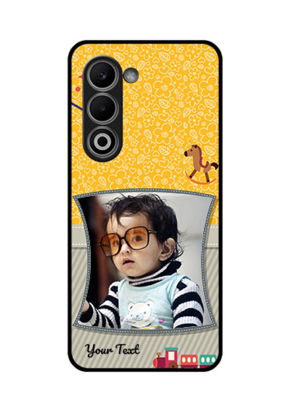 Oppo A5 5G Custom Glass Phone Case - Baby Picture Upload Design