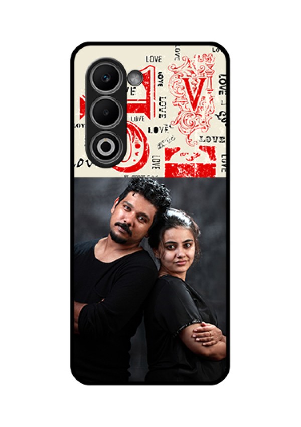 Oppo A5 5G Custom Glass Phone Case - Trendy Love Design Case