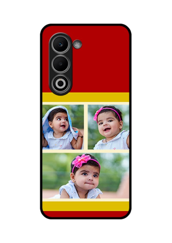 Oppo A5 5G Custom Glass Phone Case - Multiple Pic Upload Design