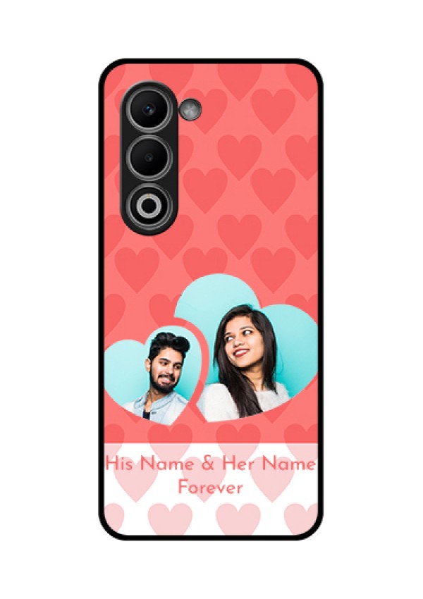 Oppo A5 5G Custom Glass Phone Case - Couple Pic Upload Design