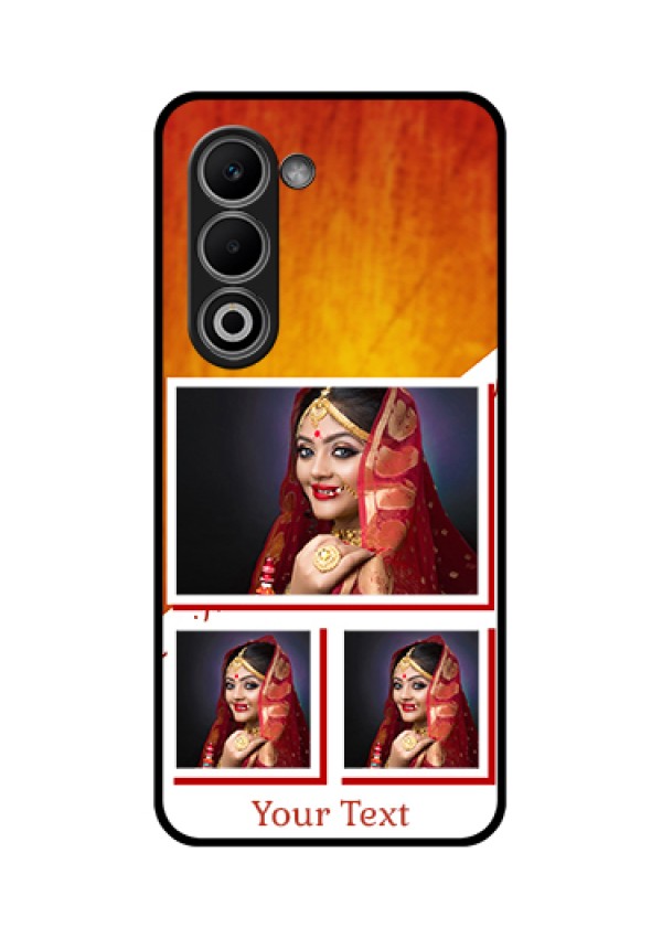 Oppo A5 5G Custom Glass Phone Case - Wedding Memories Design