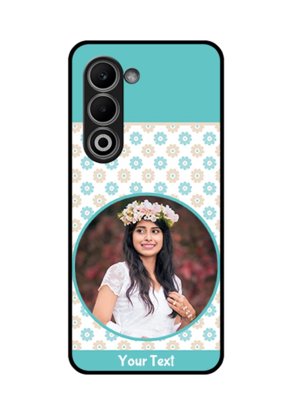Oppo A5 5G Custom Glass Phone Case - Beautiful Flowers Design