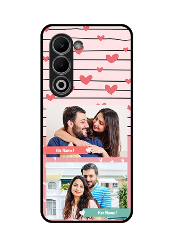 Oppo A5 5G Custom Glass Phone Case - Photo With Heart Design