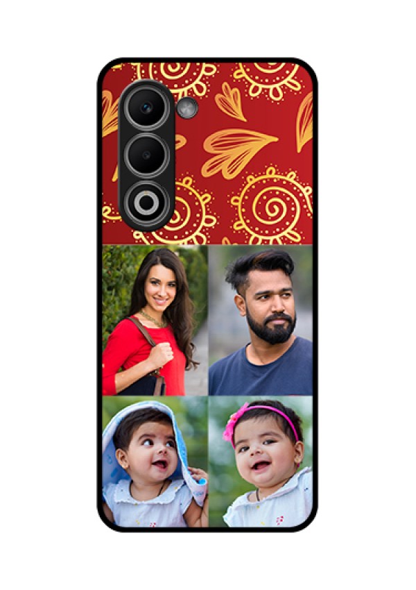 Oppo A5 5G Custom Glass Phone Case - 4 Image Traditional Design