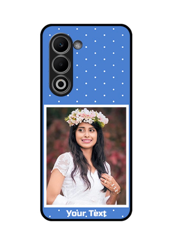 Oppo A5 5G Custom Glass Phone Case - Polka Dots Design