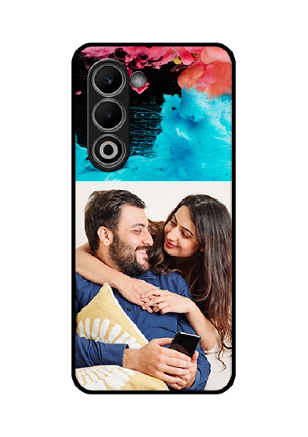 Oppo A5 5G Custom Glass Phone Case - Quote With Acrylic Painting Design