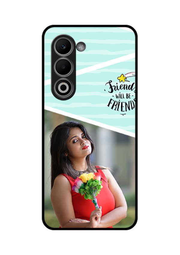 Oppo A5 5G Custom Glass Phone Case - Friends Picture Icon Design