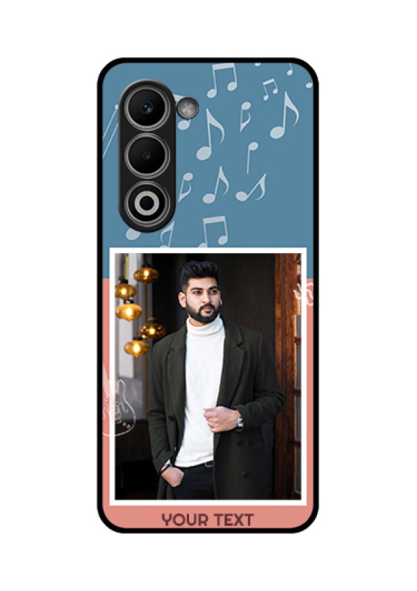 Oppo A5 5G Custom Glass Phone Case - With Color Musical Note Design