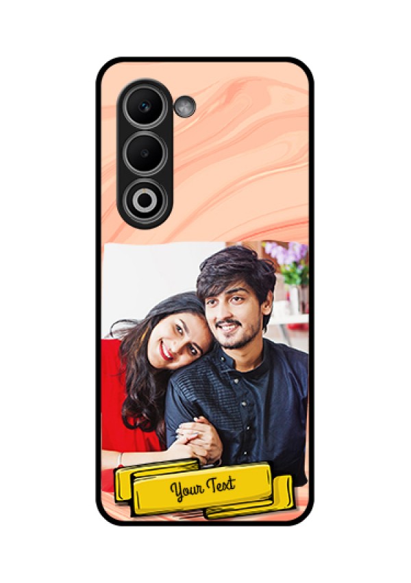 Oppo A5 5G Custom Glass Phone Case - Marble Texture Design