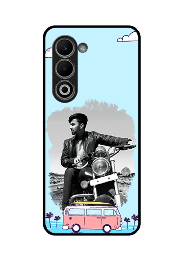 Oppo A5 5G Custom Glass Phone Case - Travel & Adventure Design