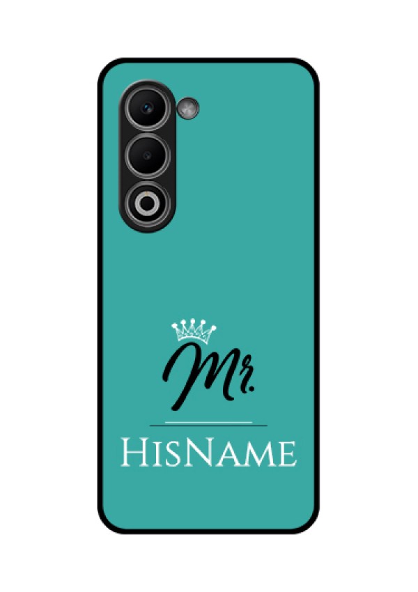 Oppo A5 5G Custom Glass Phone Case - Mr With Name Design