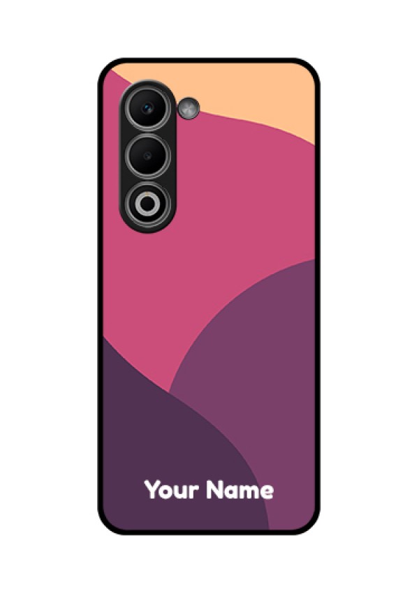Oppo A5 5G Custom Glass Phone Case - Mixed Multi - Colour Abstract Art Design