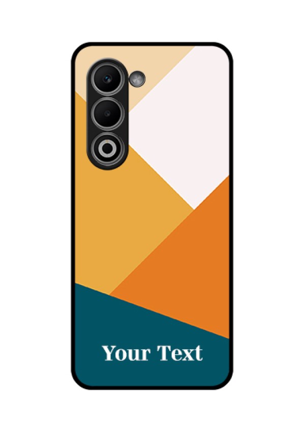 Oppo A5 5G Custom Glass Phone Case - Stacked Multi - Colour Design
