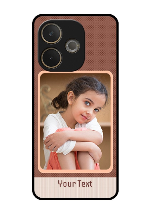 Oppo A5 Pro 5G Custom Glass Phone Case - Simple Pic Upload Design