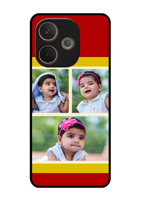 Oppo A5 Pro 5G Custom Glass Phone Case - Multiple Pic Upload Design