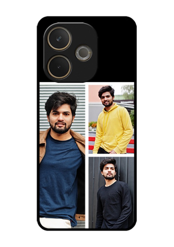 Oppo A5 Pro 5G Custom Glass Phone Case - Upload Multiple Picture Design