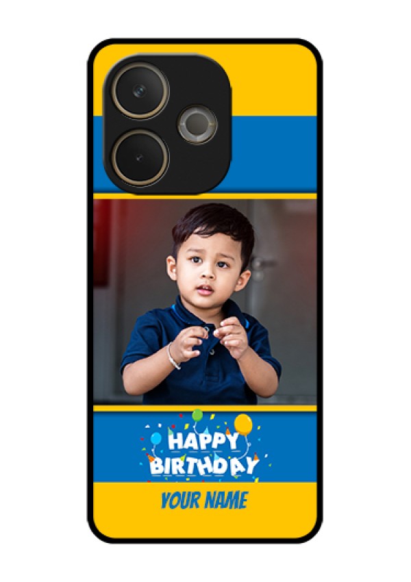 Oppo A5 Pro 5G Custom Glass Phone Case - Birthday Wishes Design