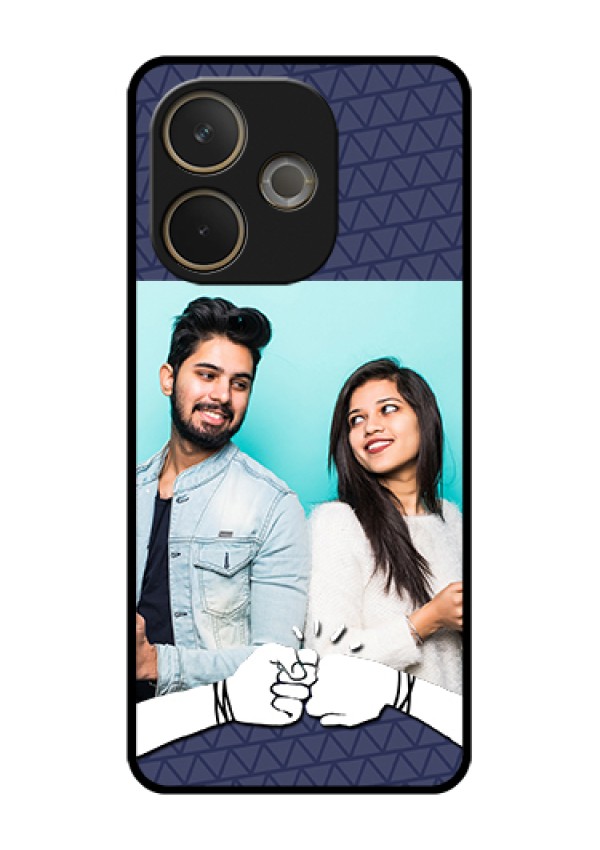 Oppo A5 Pro 5G Custom Glass Phone Case - With Best Friends Design