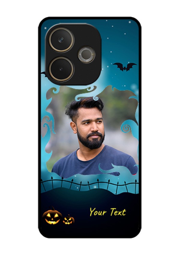Oppo A5 Pro 5G Custom Glass Phone Case - Halloween Frame Design
