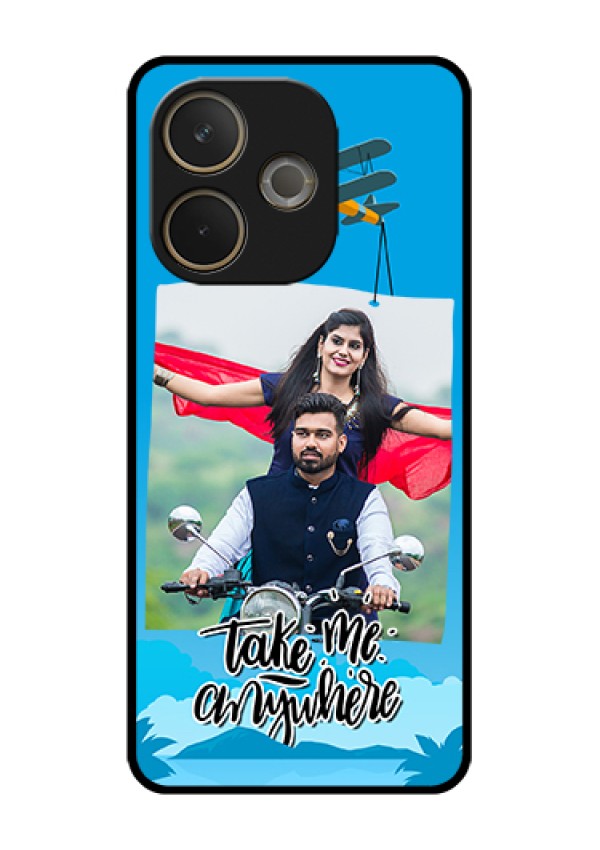 Oppo A5 Pro 5G Custom Glass Phone Case - Traveller Design