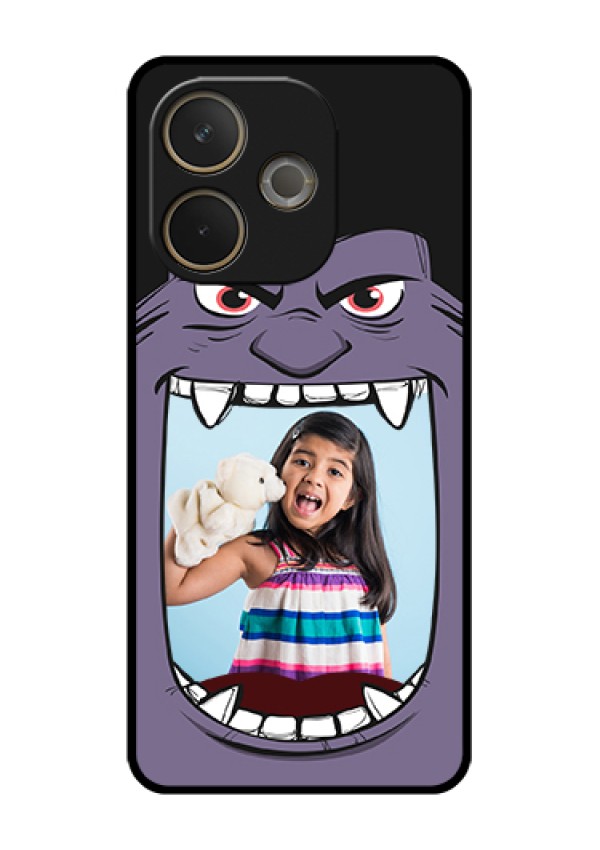 Oppo A5 Pro 5G Custom Glass Phone Case - Angry Monster Design