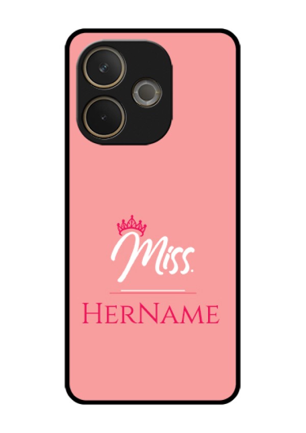 Oppo A5 Pro 5G Custom Glass Phone Case - Mrs With Name Design