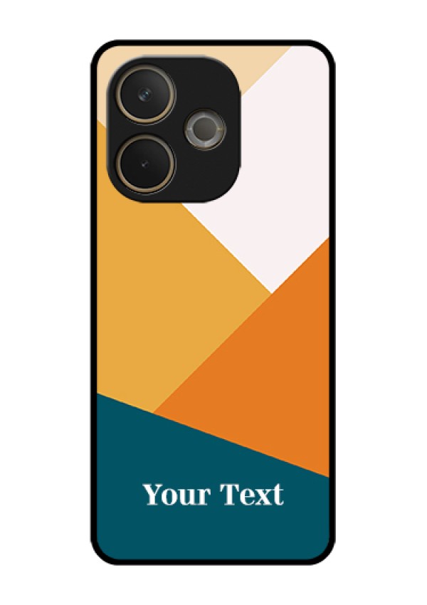 Oppo A5 Pro 5G Custom Glass Phone Case - Stacked Multi - Colour Design