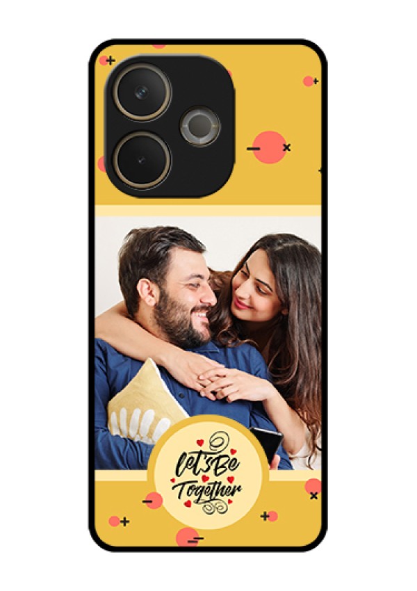Oppo A5 Pro 5G Custom Glass Phone Case - Lets Be Together Design