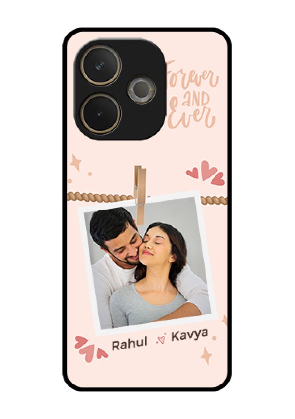 Oppo A5 Pro 5G Custom Glass Phone Case - Forever And Ever Love Design