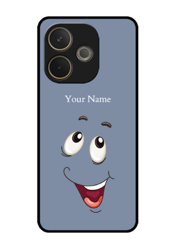 Oppo A5 Pro 5G Custom Glass Phone Case - Laughing Cartoon Face Design