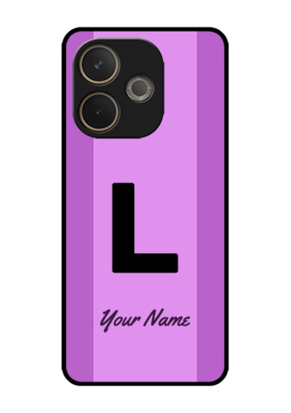 Oppo A5 Pro 5G Custom Glass Phone Case - Tricolor Custom Text Design