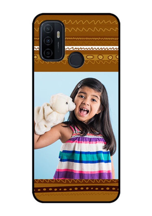 Oppo A53 Custom Glass Phone Case  - Friends Picture Upload Design 