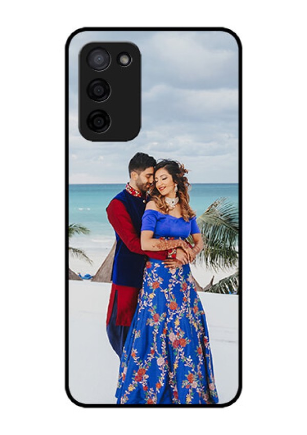 Oppo A53s 5G Photo Printing on Glass Case - Upload Full Picture Design