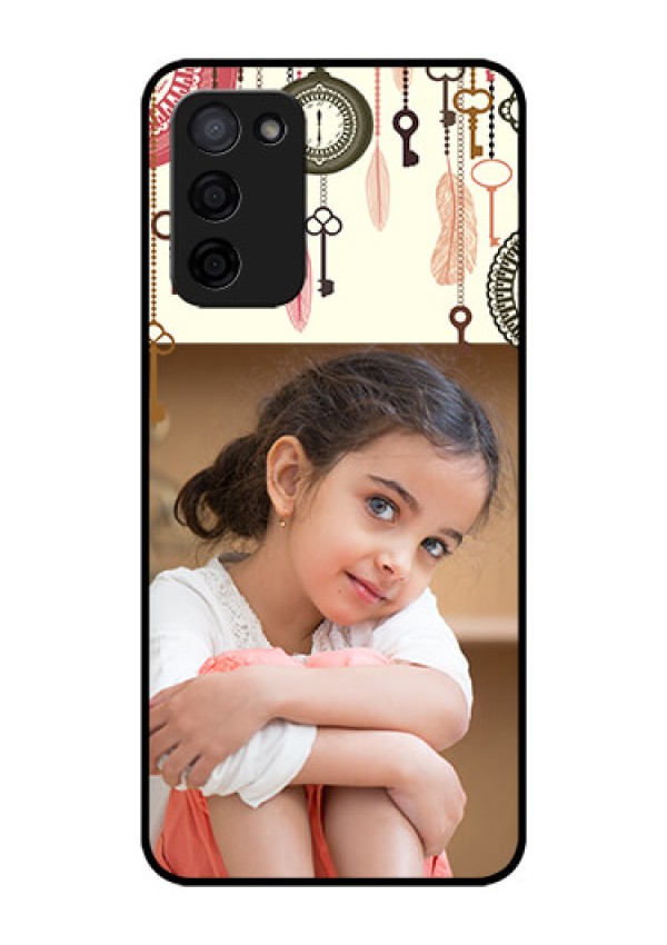 Oppo A53s 5G Custom Glass Mobile Case - Boho Style Design