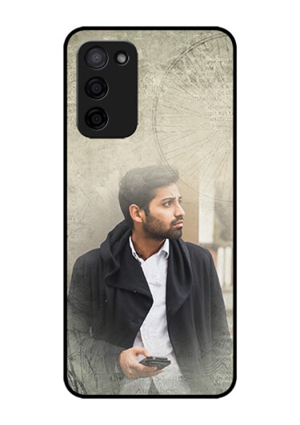 Oppo A53s 5G Custom Glass Phone Case - with vintage design