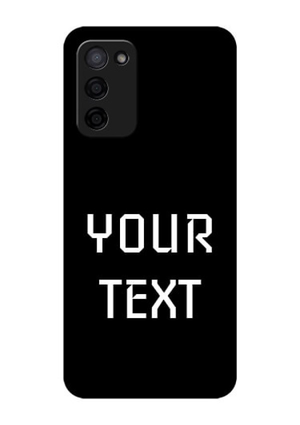 Oppo A53s 5G Your Name on Glass Phone Case