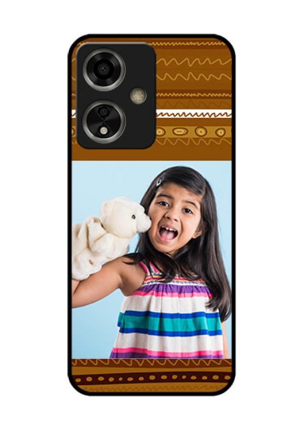 Oppo A59 5G Custom Glass Phone Case - Friends Picture Upload Design